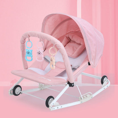 Multifunction Baby Rocking Chair | Adjustable | Wheels | Toys