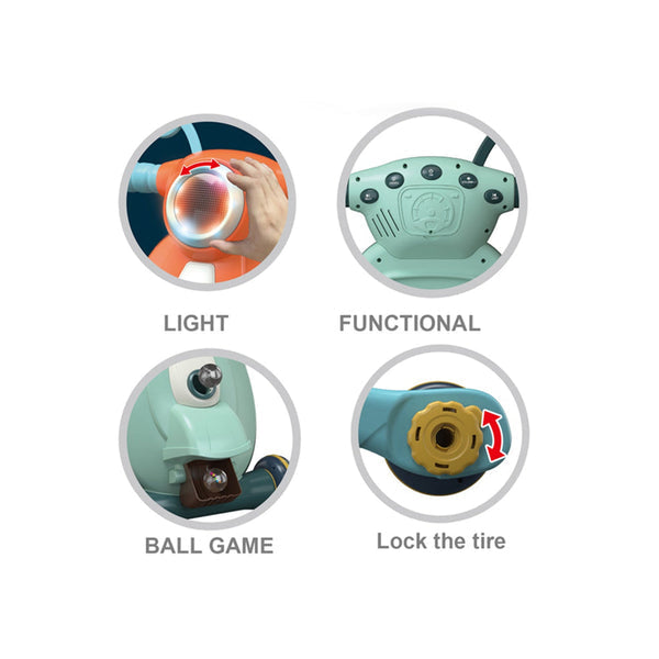 Multifunctional First Step Activity Walker