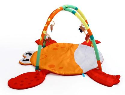 Crab Baby Play Mat with Hanging Teethers