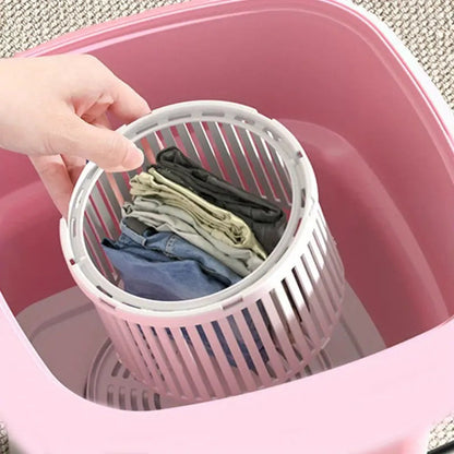 Portable Folding Washing With Dryer Rack