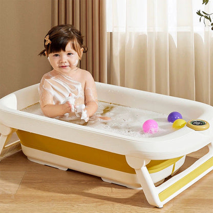 Deluxe Large Baby Bather With Thermometer