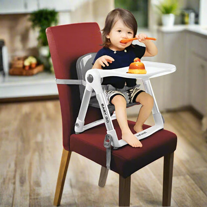 Portable Baby Feeding Chair with Safety Straps