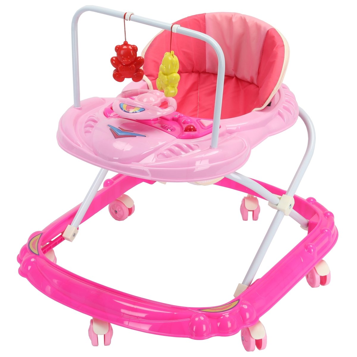 Adorable Baby Walker with Rattles