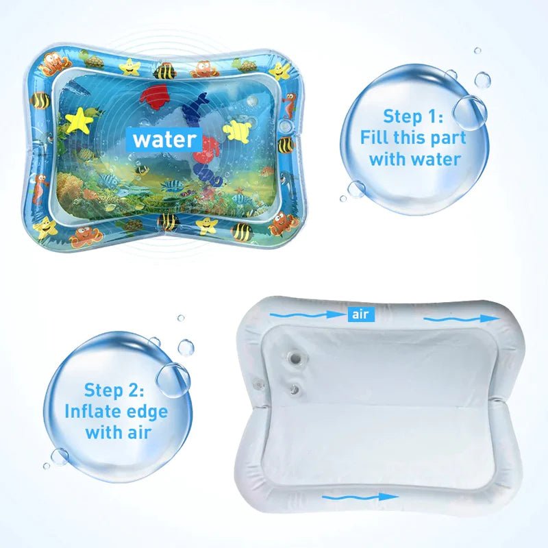 Inflatable Tummy Time Water Mat