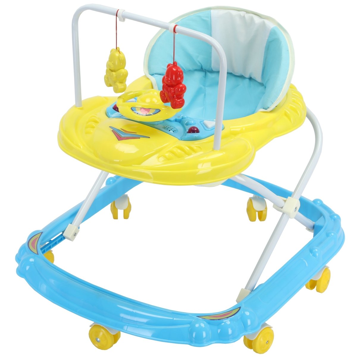 Adorable Baby Walker with Rattles