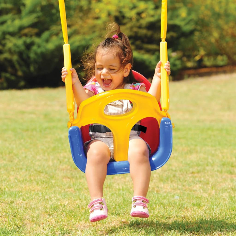 INFANT BABY OUTDOOR 3 IN 1 JUMBO SWING SET