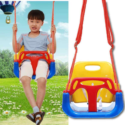INFANT BABY OUTDOOR 3 IN 1 JUMBO SWING SET