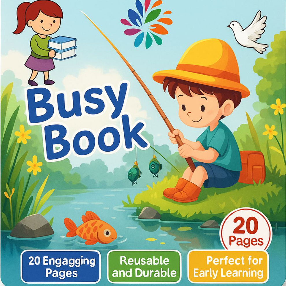 Montessori Kids Busy Book