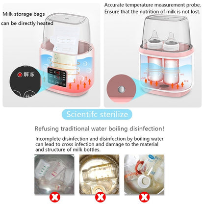 4 in 1 Quick and Safe Multi-Bottle Warmer