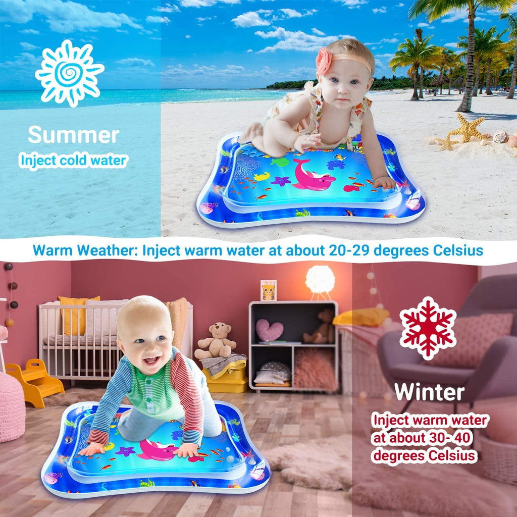 Inflatable Tummy Time Water Mat